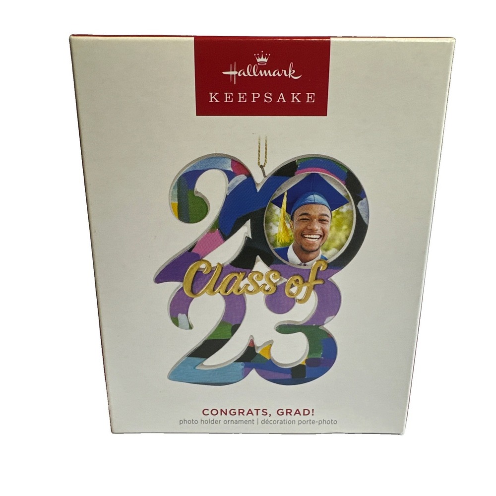 Hallmark Keepsake Ornament - "Congrats Grad!" 2023 New In Box